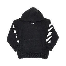 Diag Paint print hoodie
