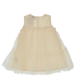 'Negina' lurex tulle mini dress