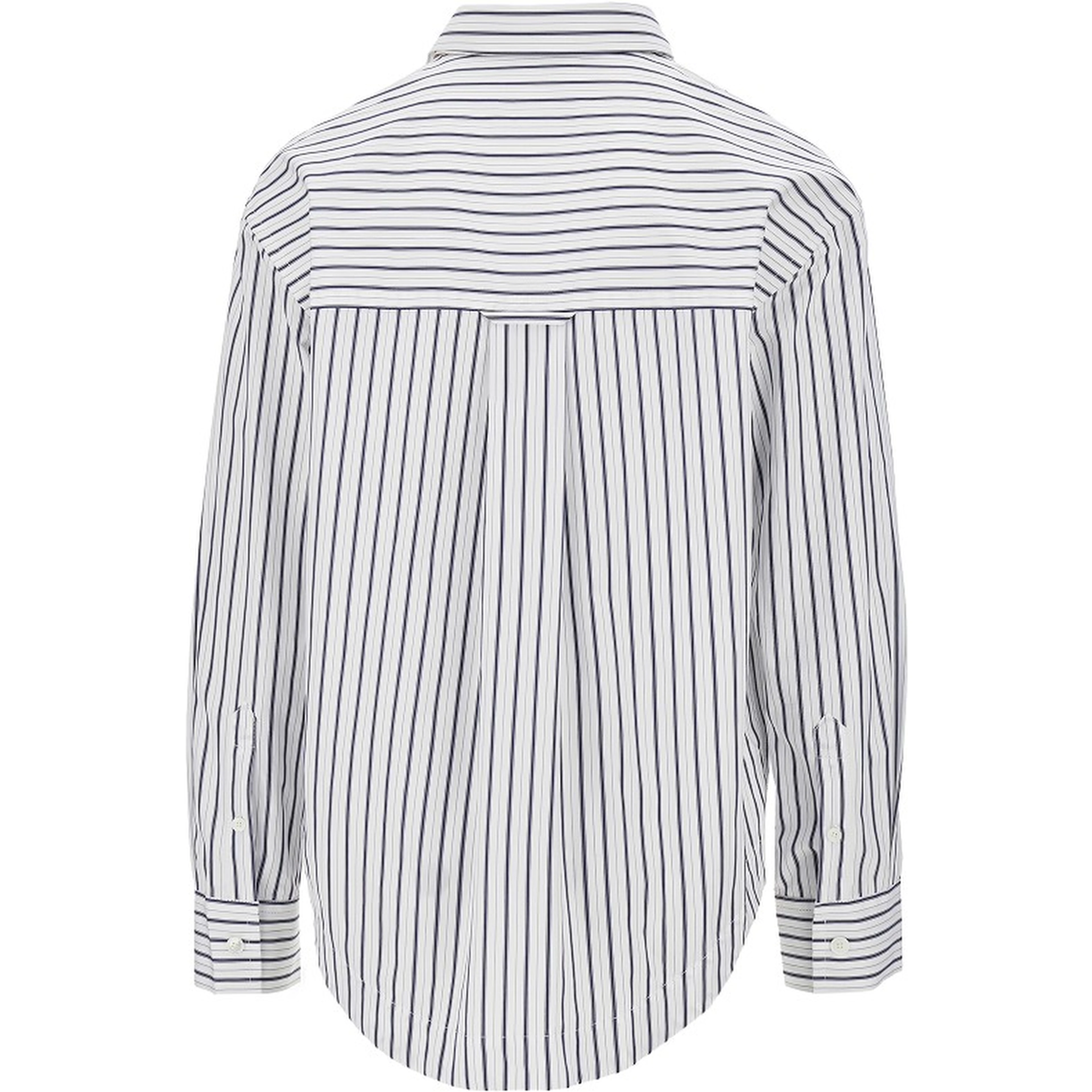 Striped poplin Loose Fit shirt