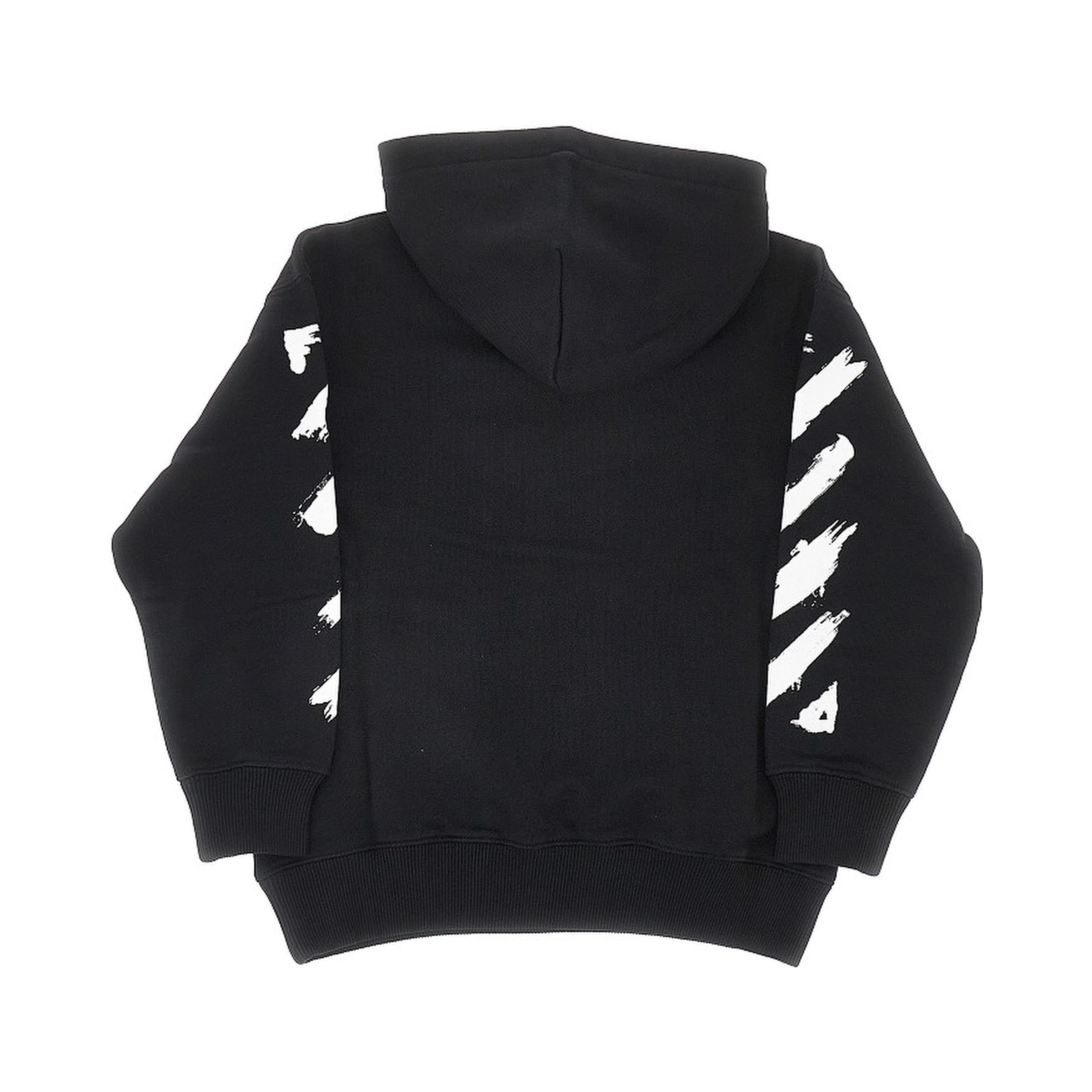 Diag Paint print hoodie
