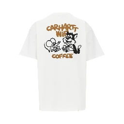 'Coffee Break' print T-shirt