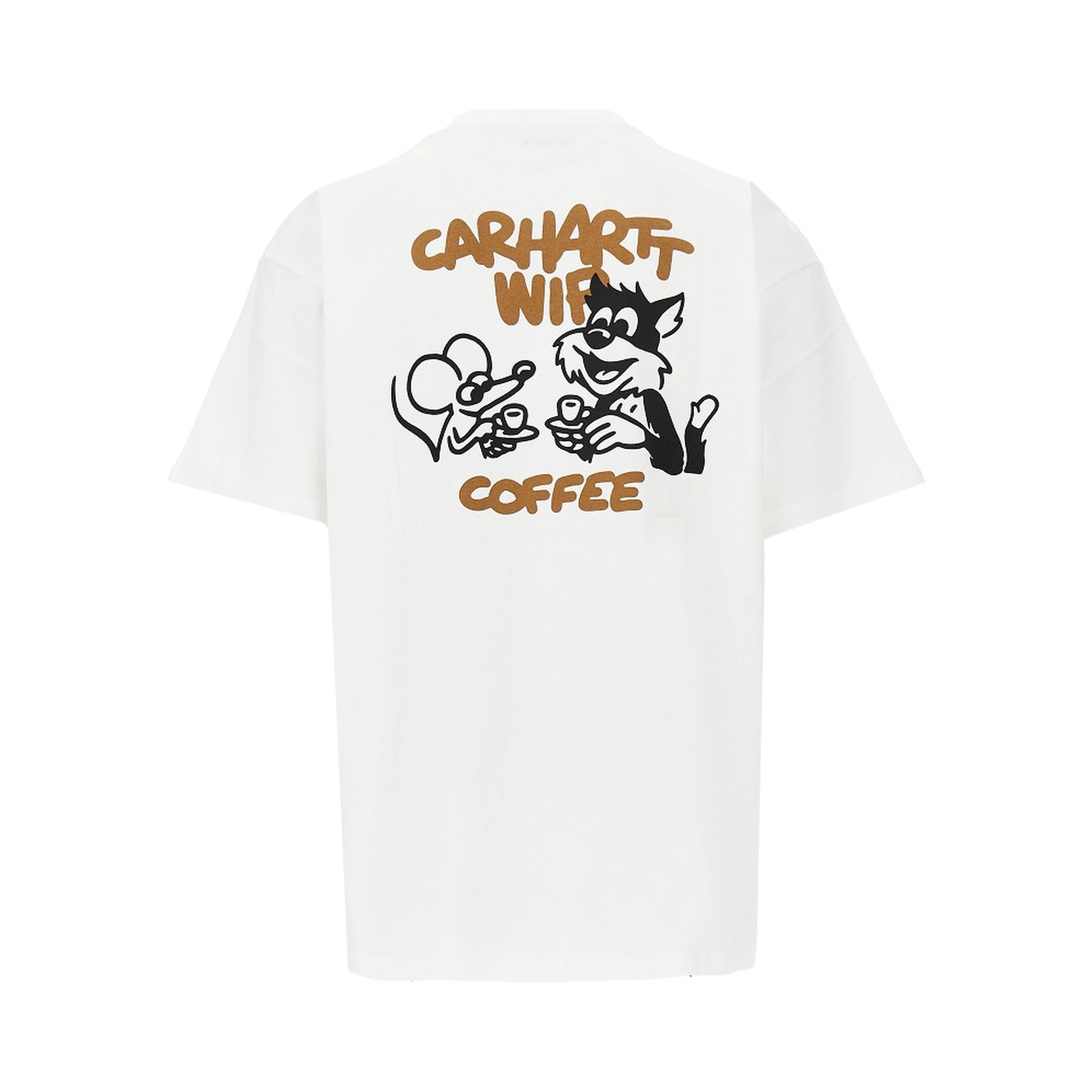 'Coffee Break' print T-shirt