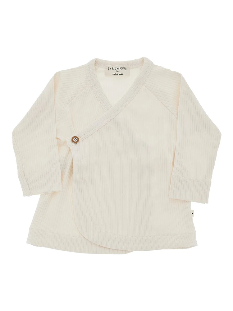 Ribbed organic cotton T-shirt