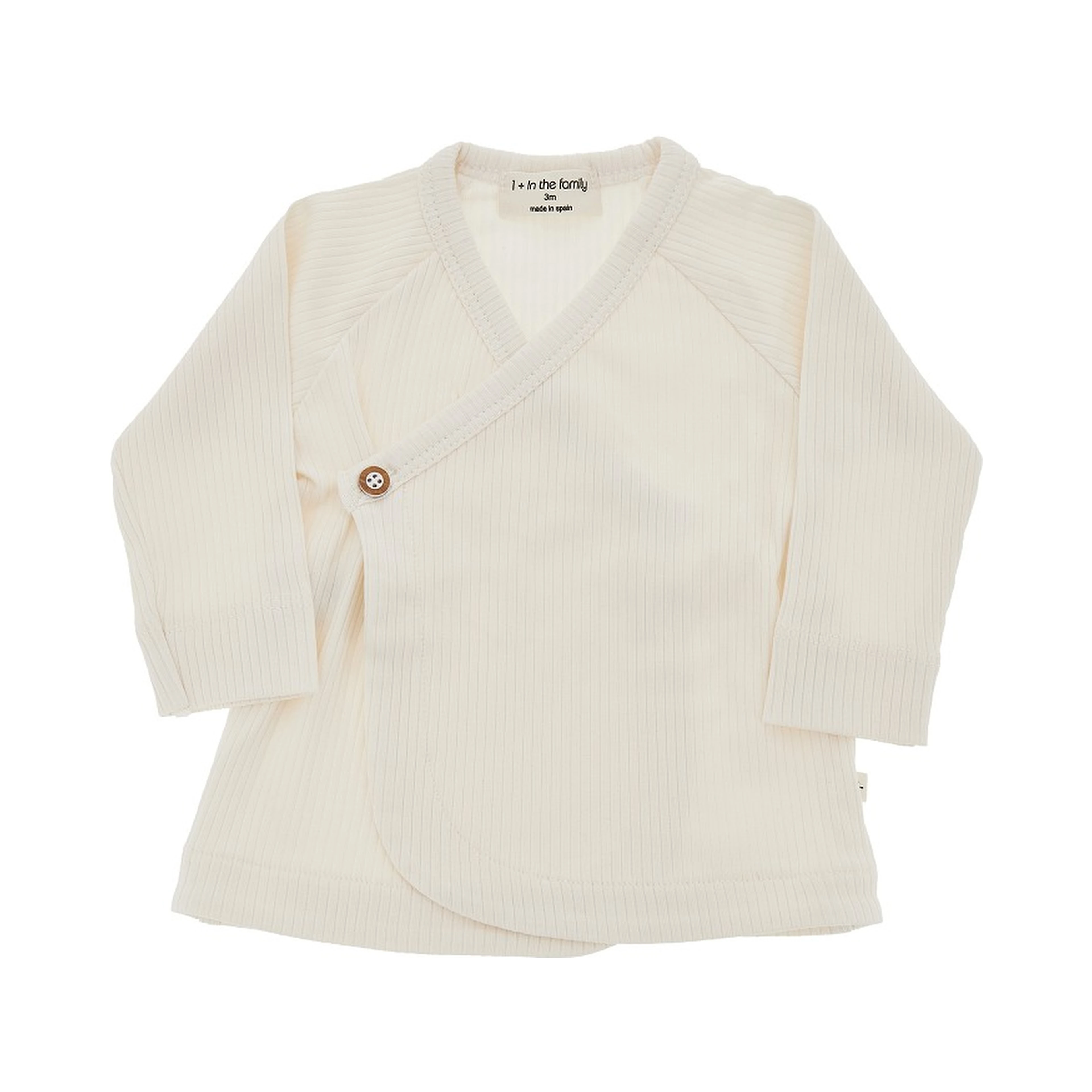 Ribbed organic cotton T-shirt