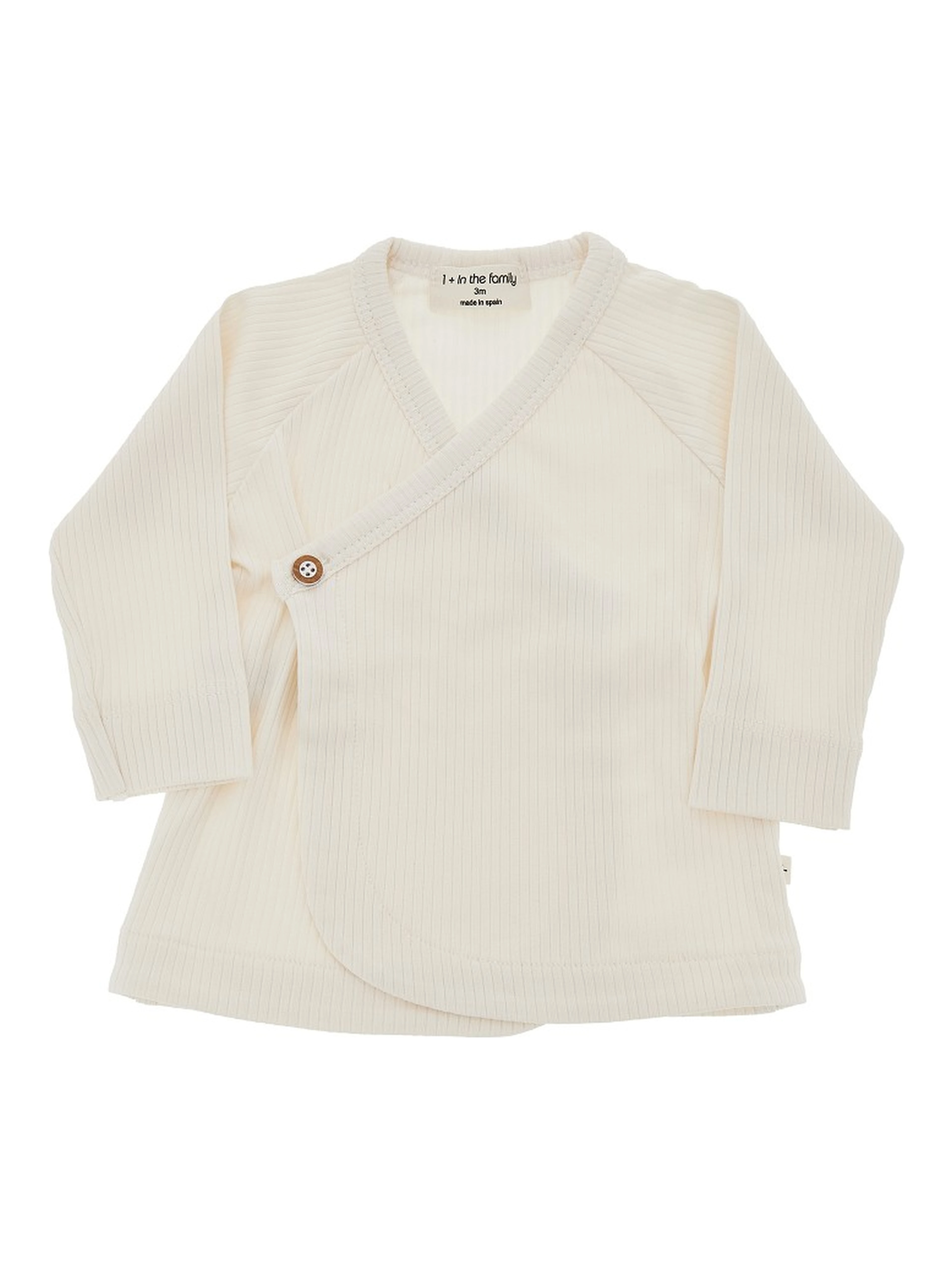 Ribbed organic cotton T-shirt
