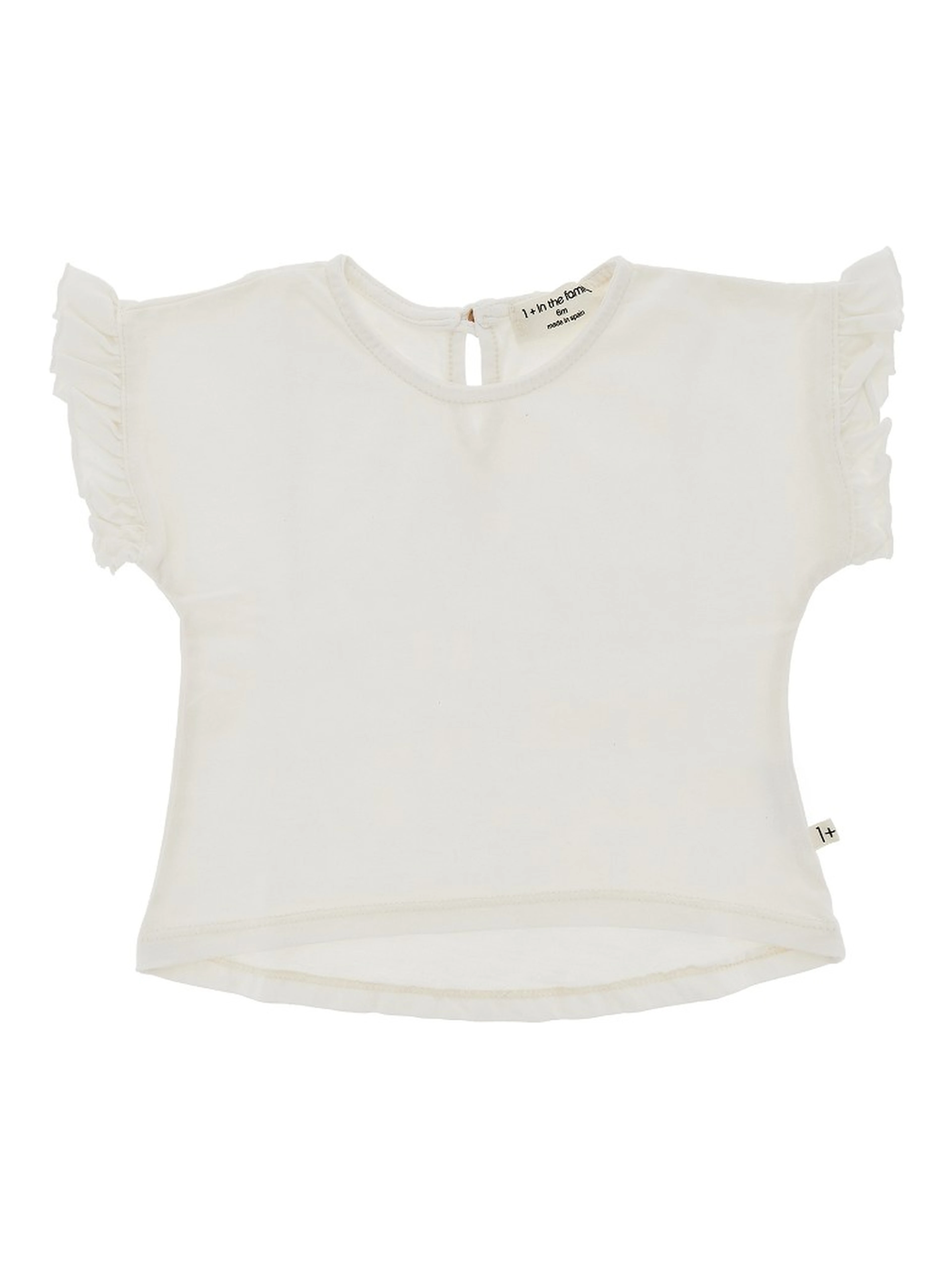 Ruffled sleeves T-shirt