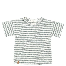 Striped linen T-shirt