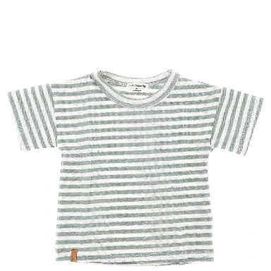 Striped linen T-shirt