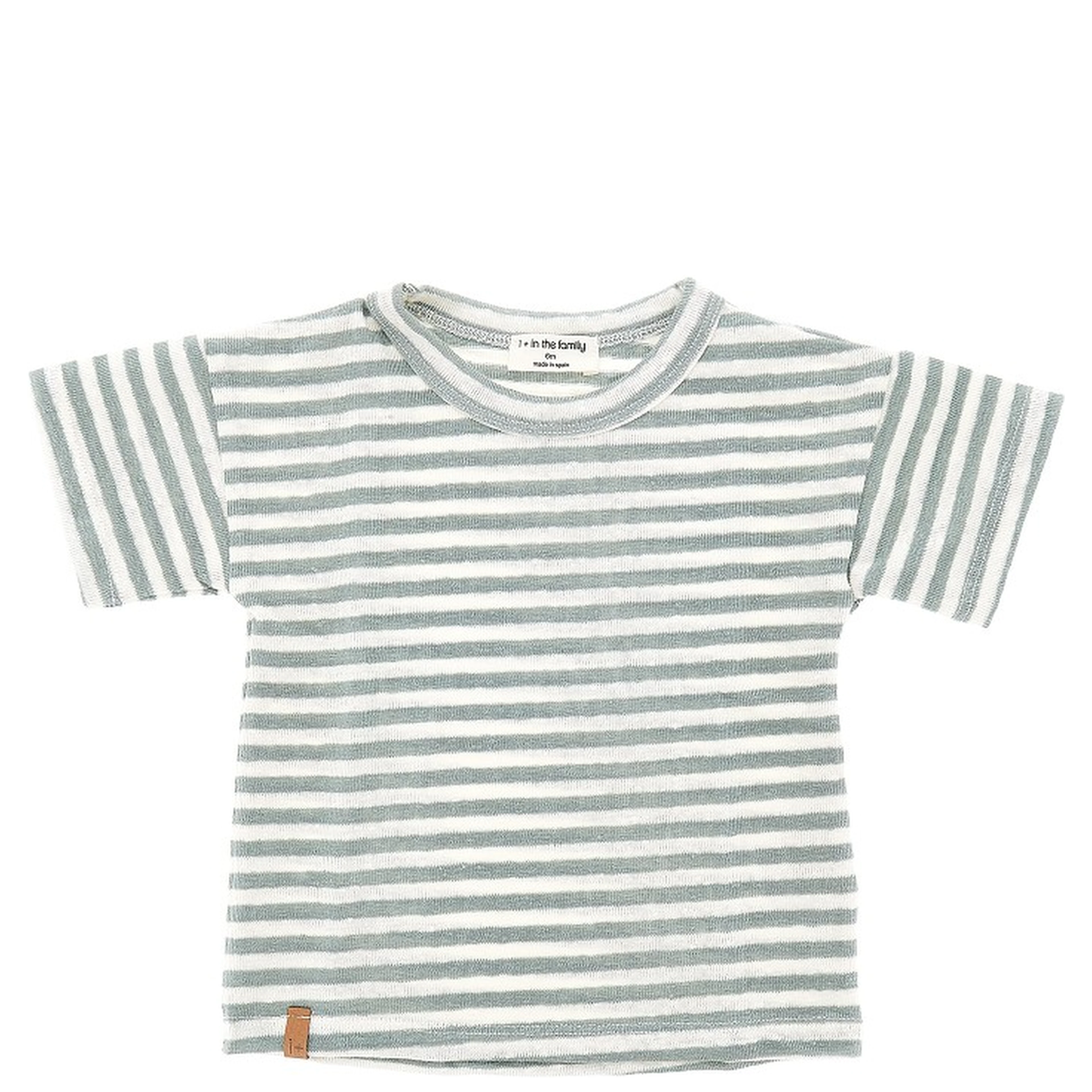Striped linen T-shirt