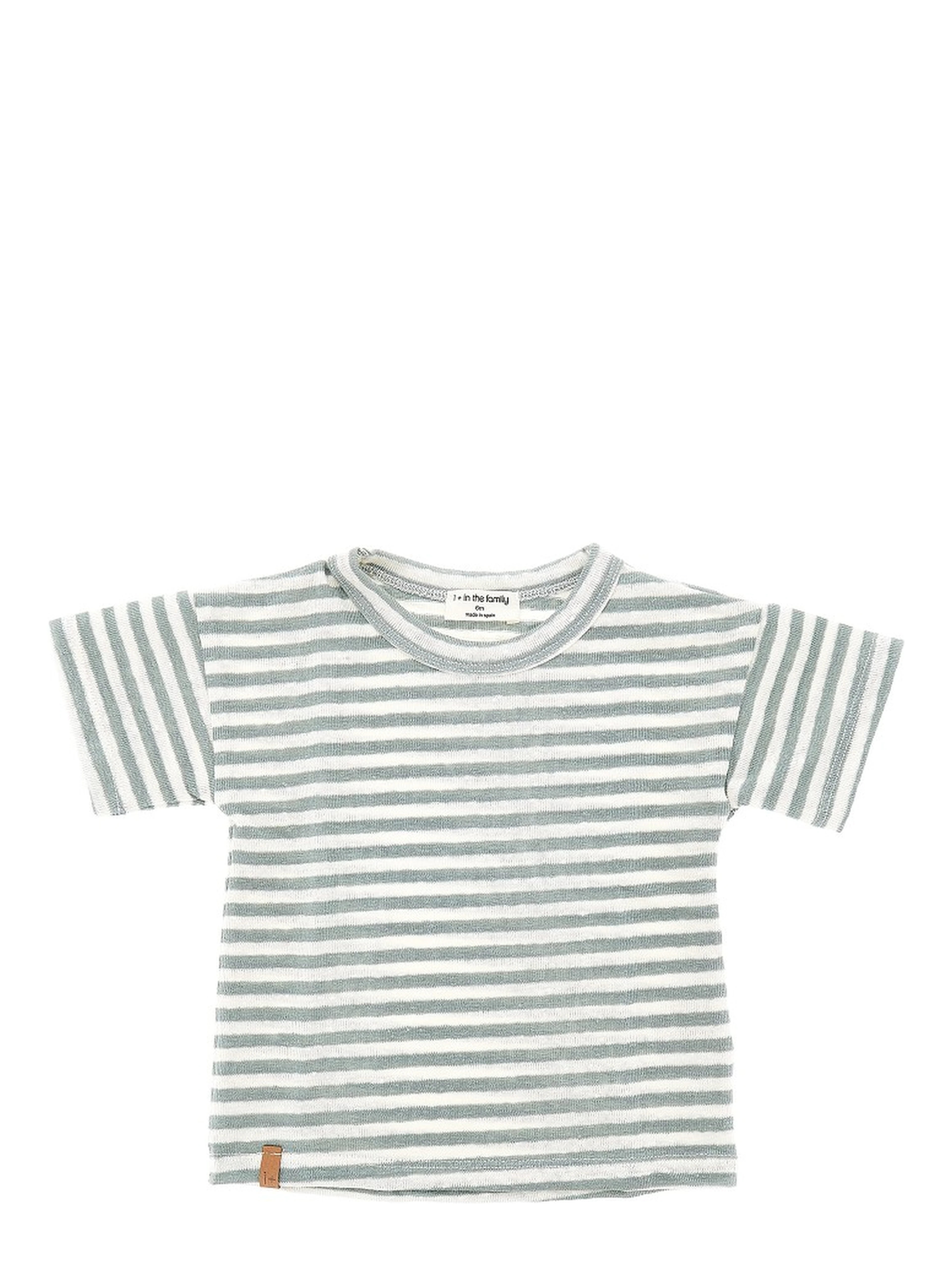 Striped linen T-shirt