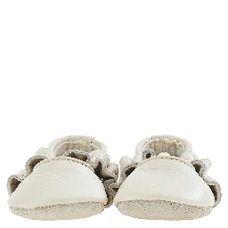 'Audrie' leather ballerinas
