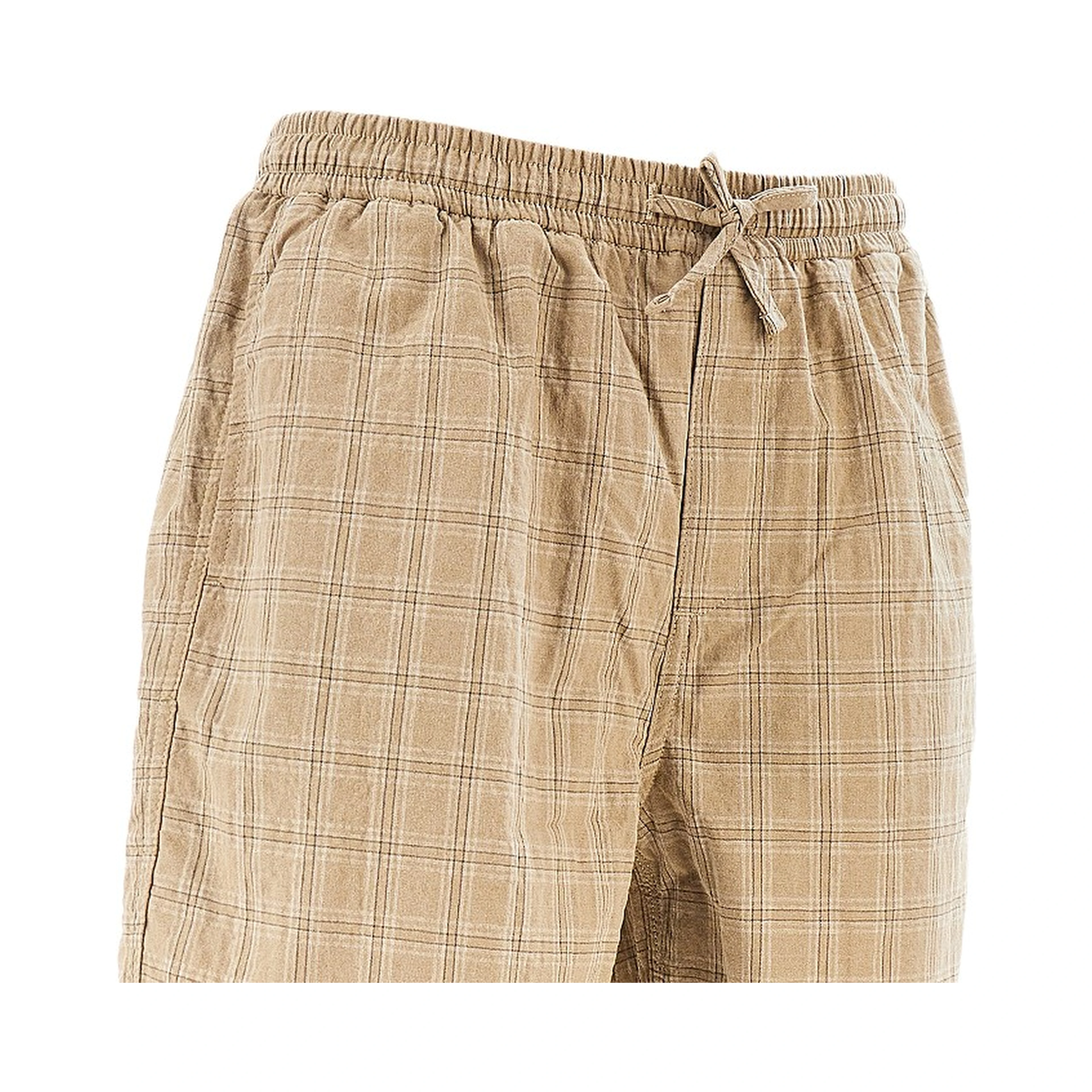 'Shift Textured' organic cotton shorts