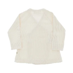Ribbed organic cotton T-shirt