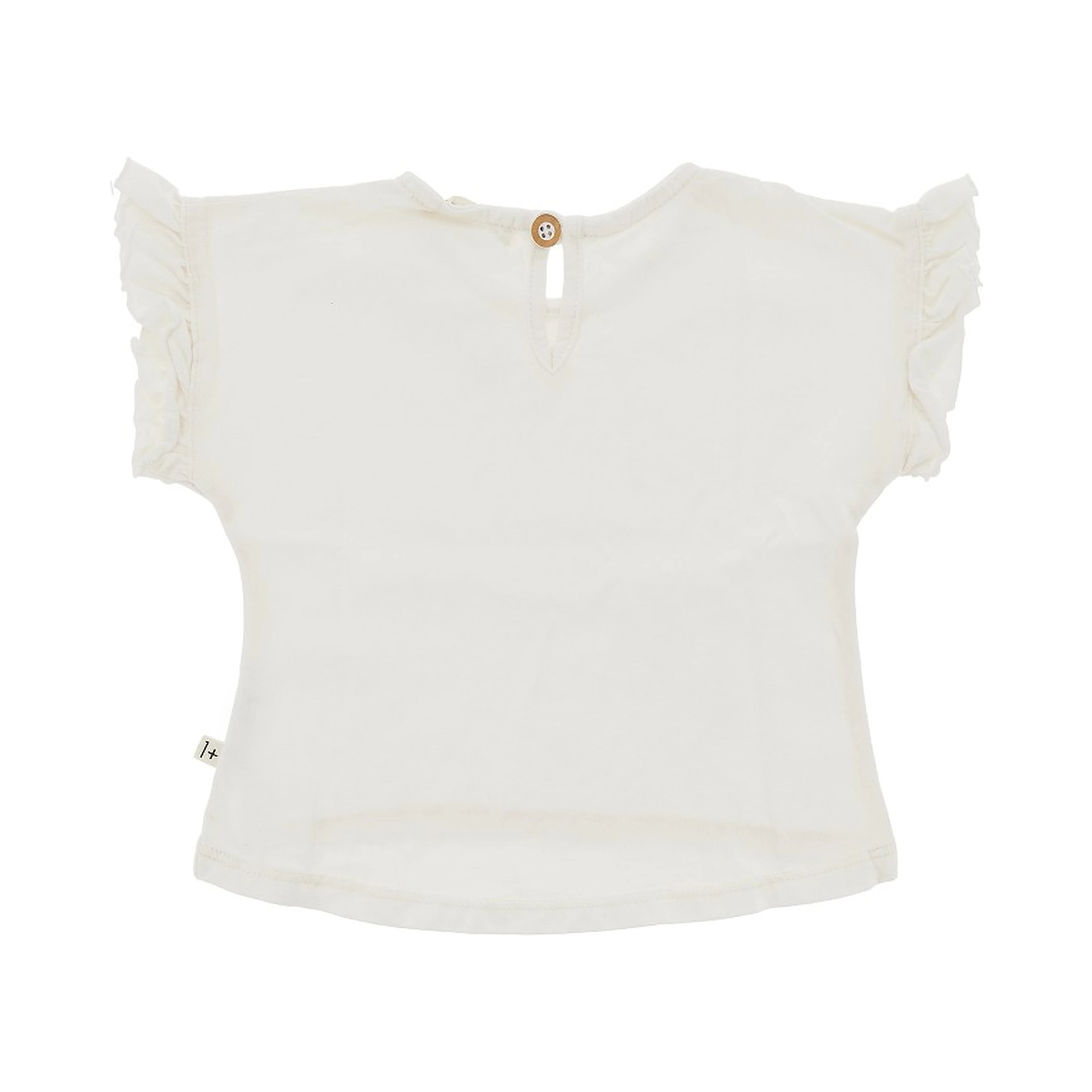 Ruffled sleeves T-shirt