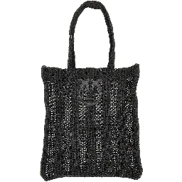 Medium faux raffia Easy Tote Bag