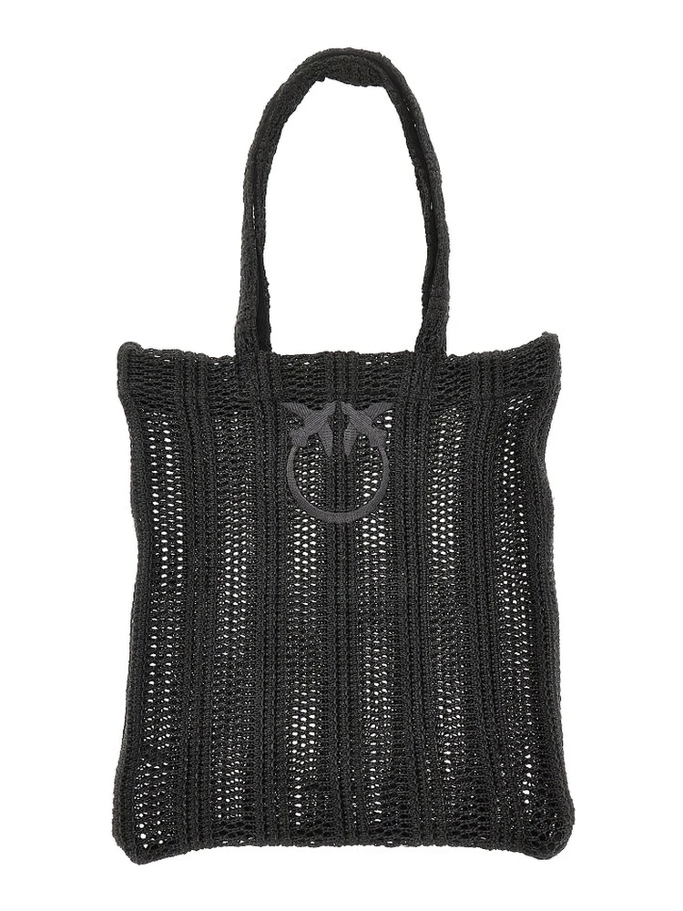 Medium faux raffia Easy Tote Bag
