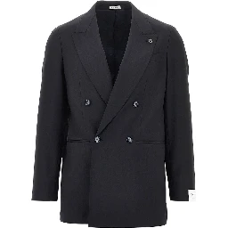 'Arezzo' wool double-breasted jacket