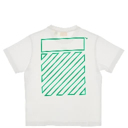 Cotton T-shirt with 'Off Diag' print
