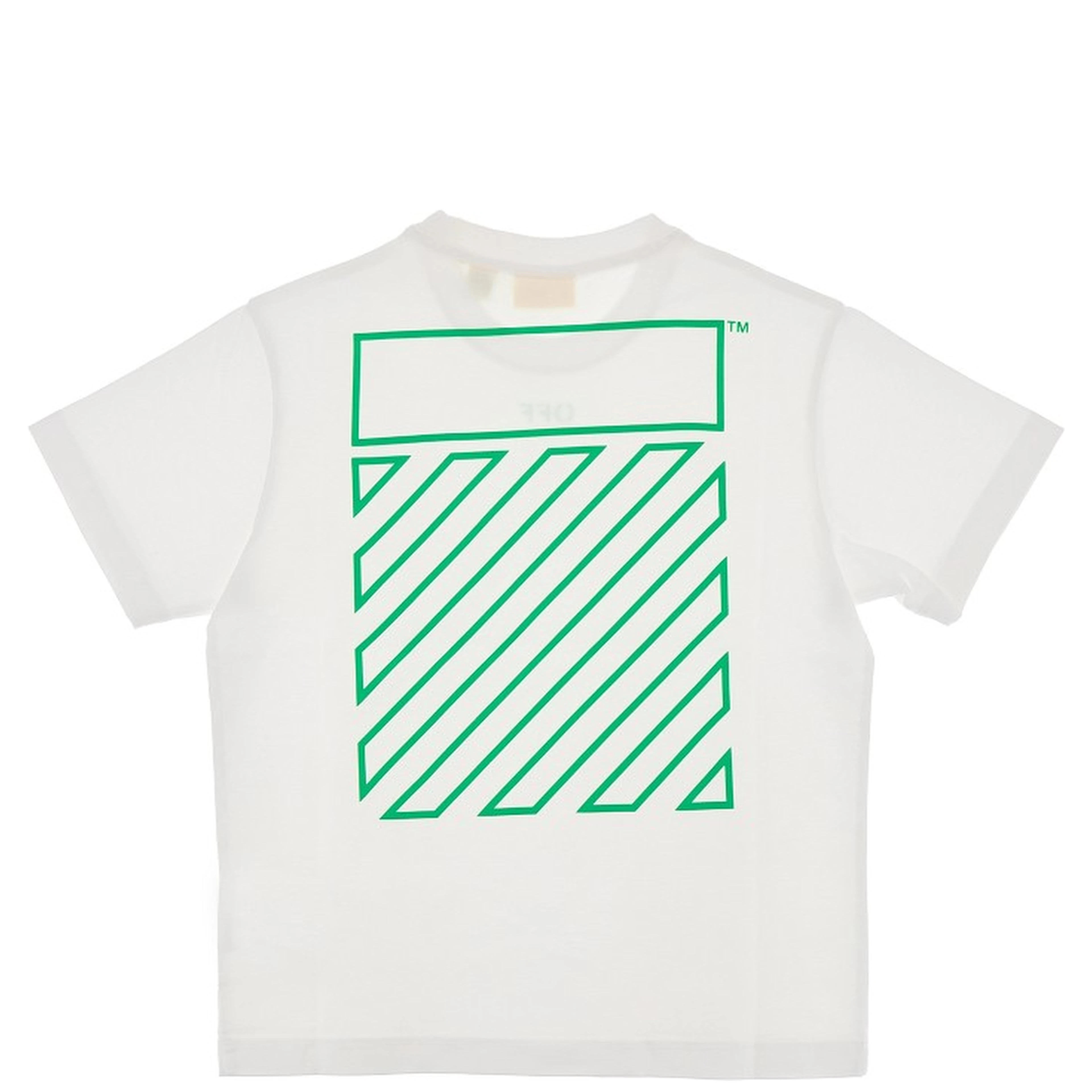 Cotton T-shirt with 'Off Diag' print