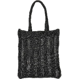 Medium faux raffia Easy Tote Bag
