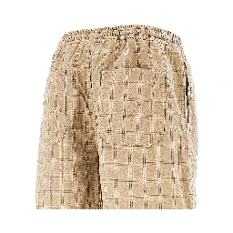 'Shift Textured' organic cotton shorts