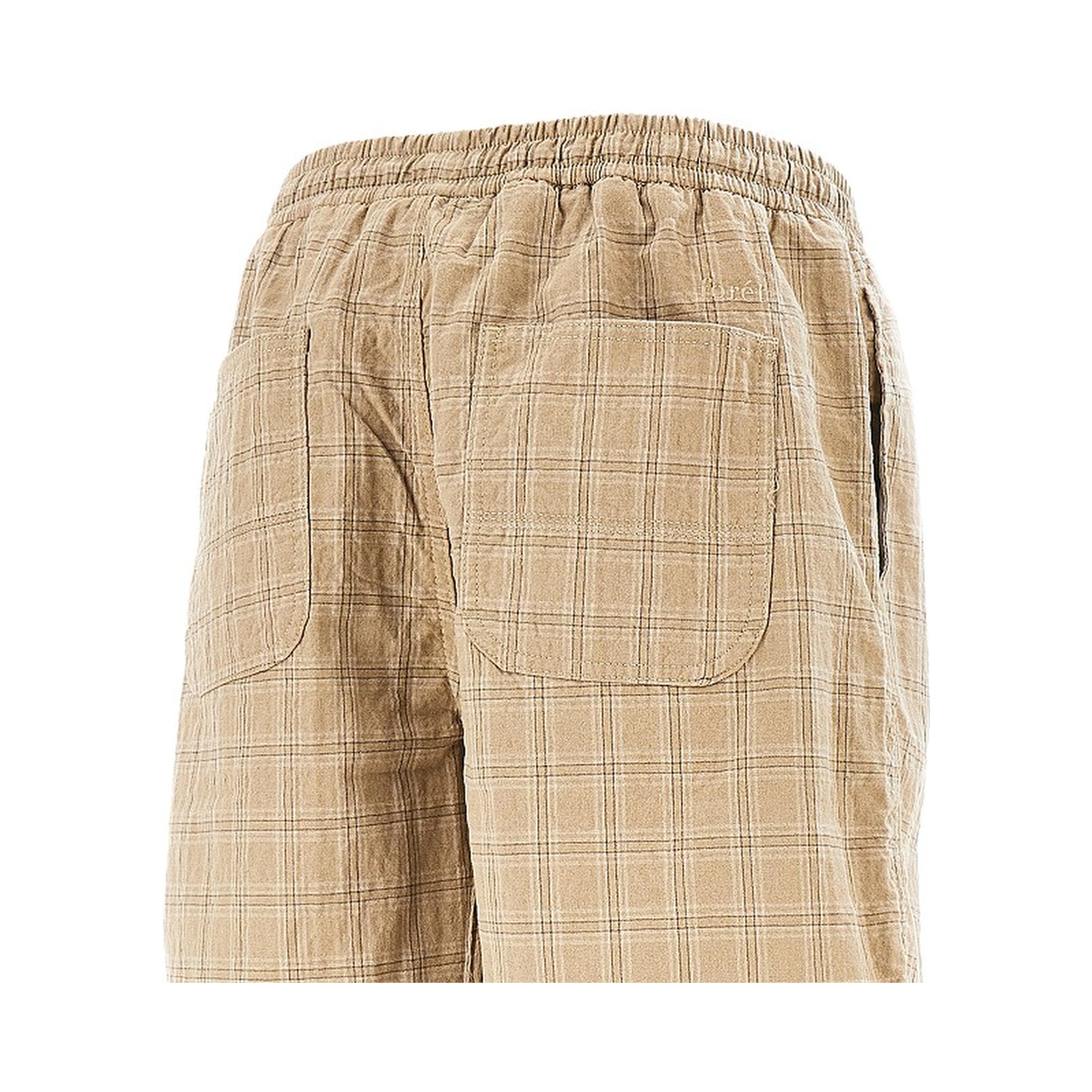 'Shift Textured' organic cotton shorts