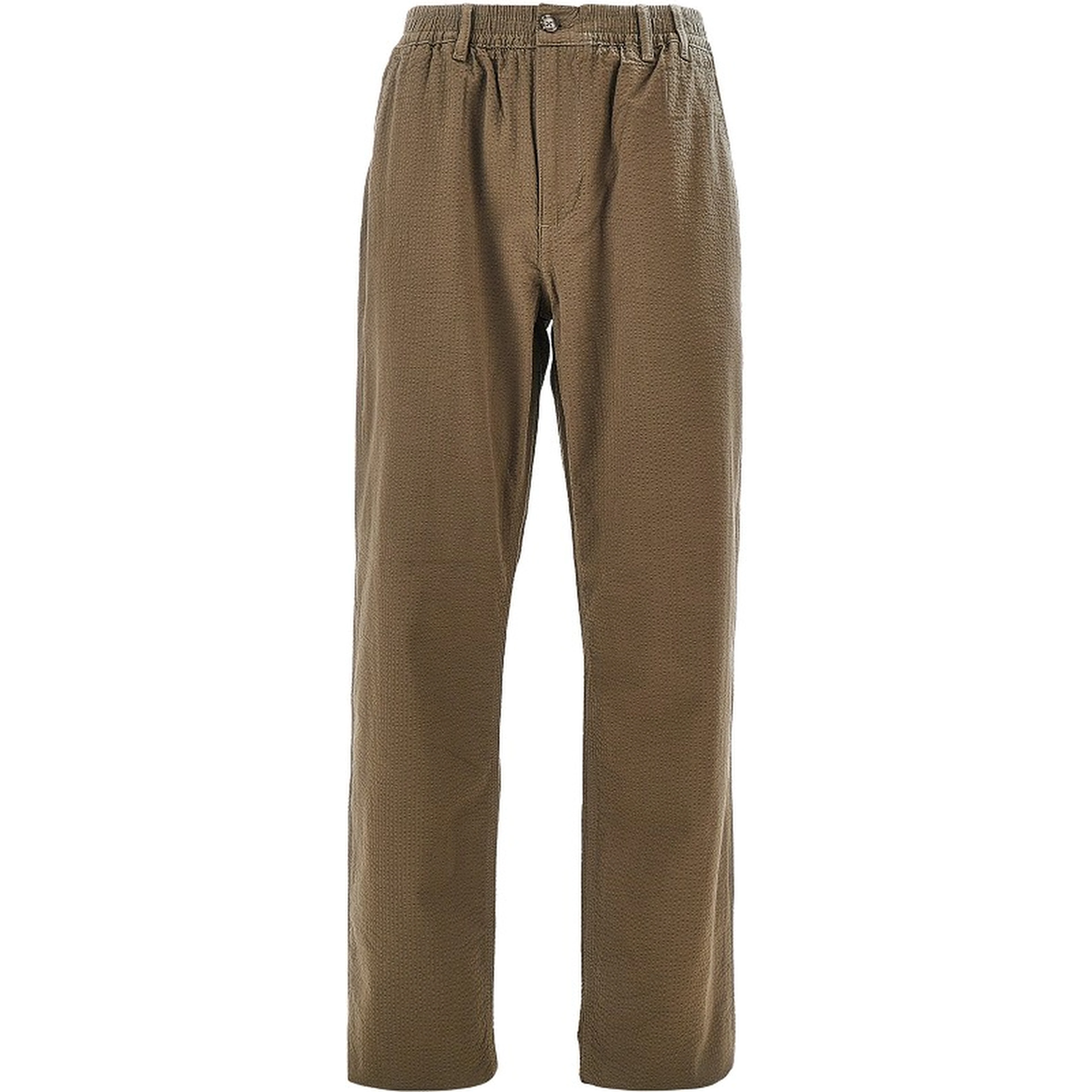'Calm' cotton seersucker pants