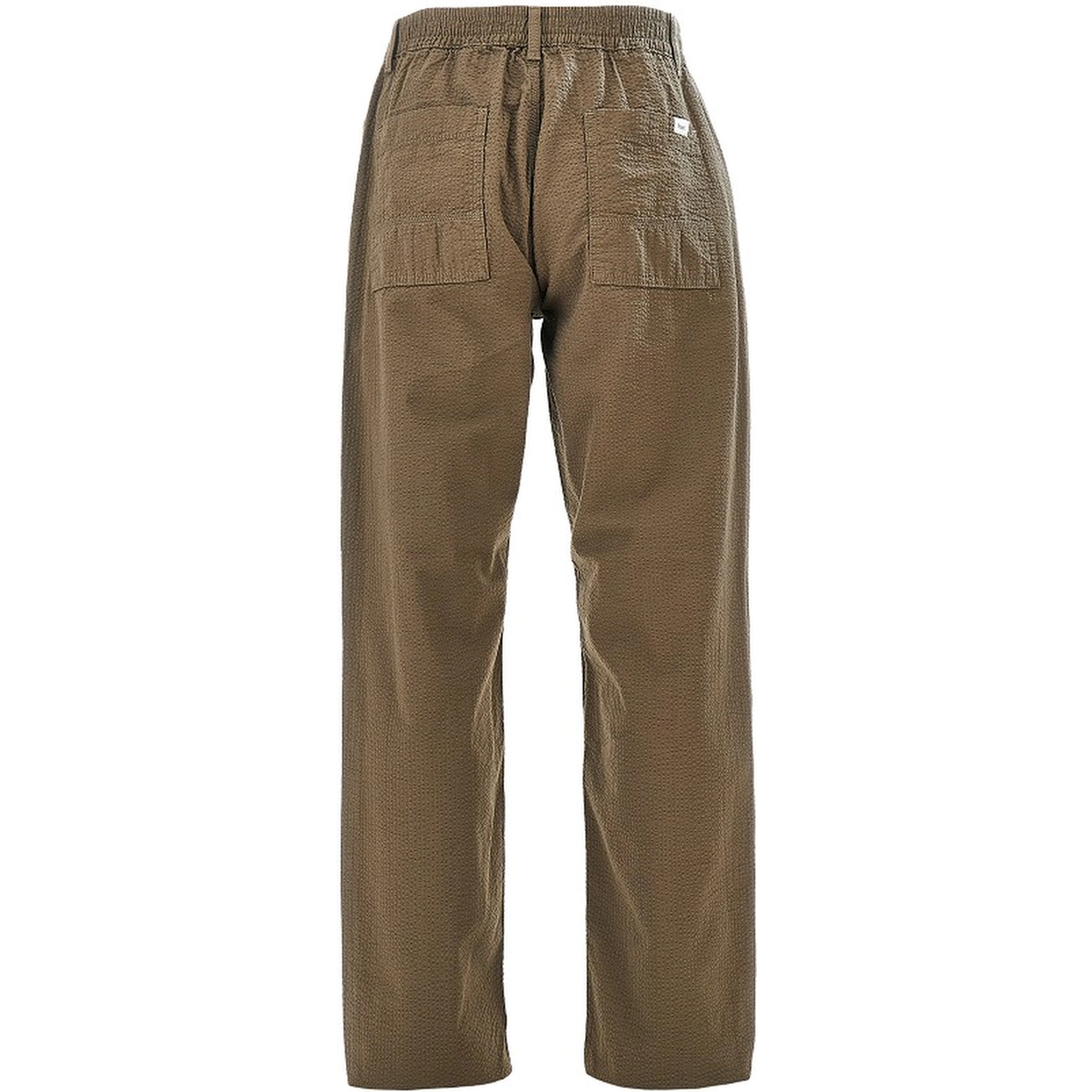 'Calm' cotton seersucker pants