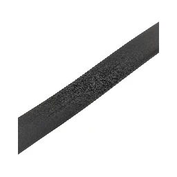 Hammered buckle leather belt