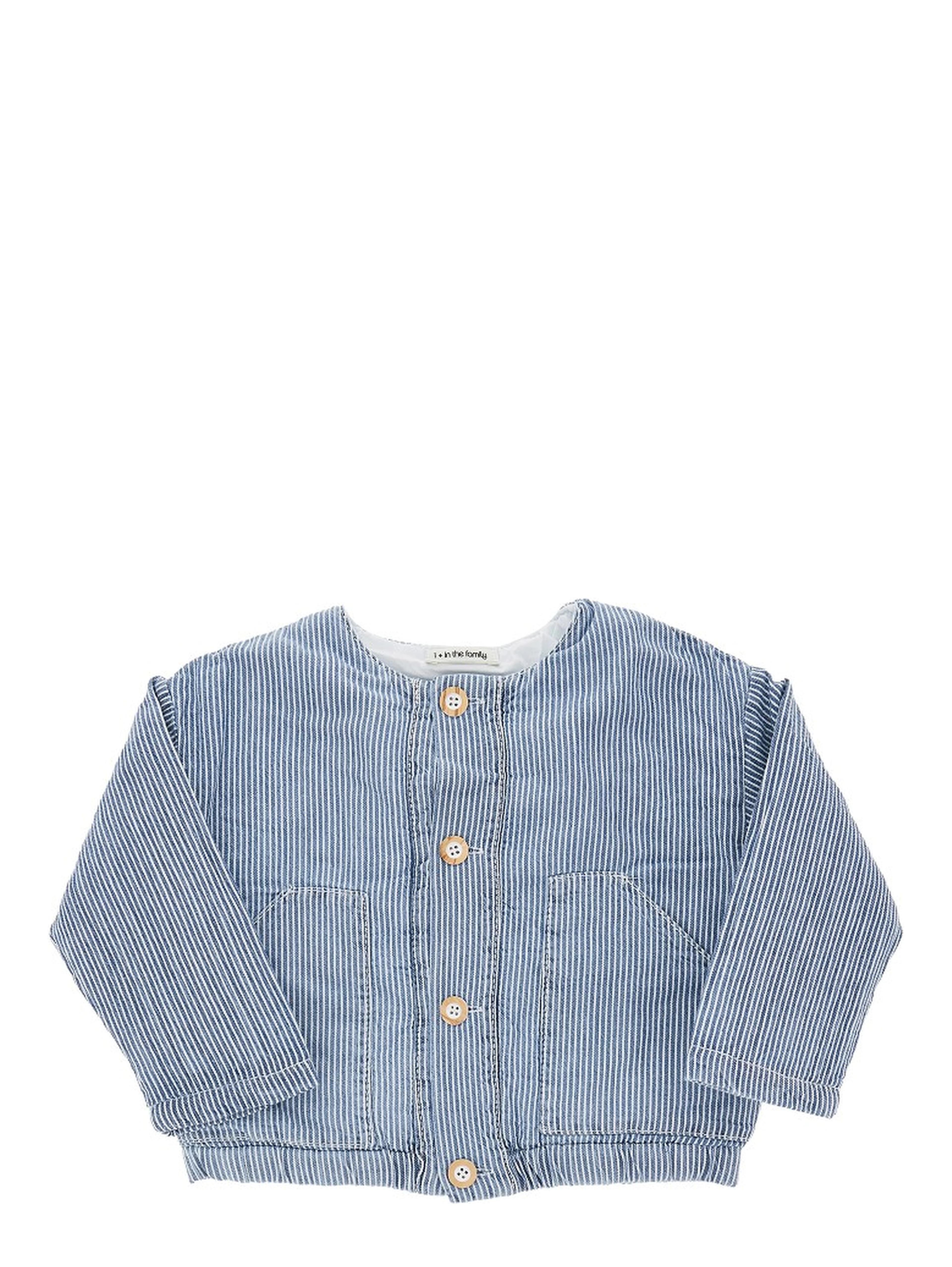 Padded denim jacket