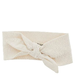 Cotton headband with bow