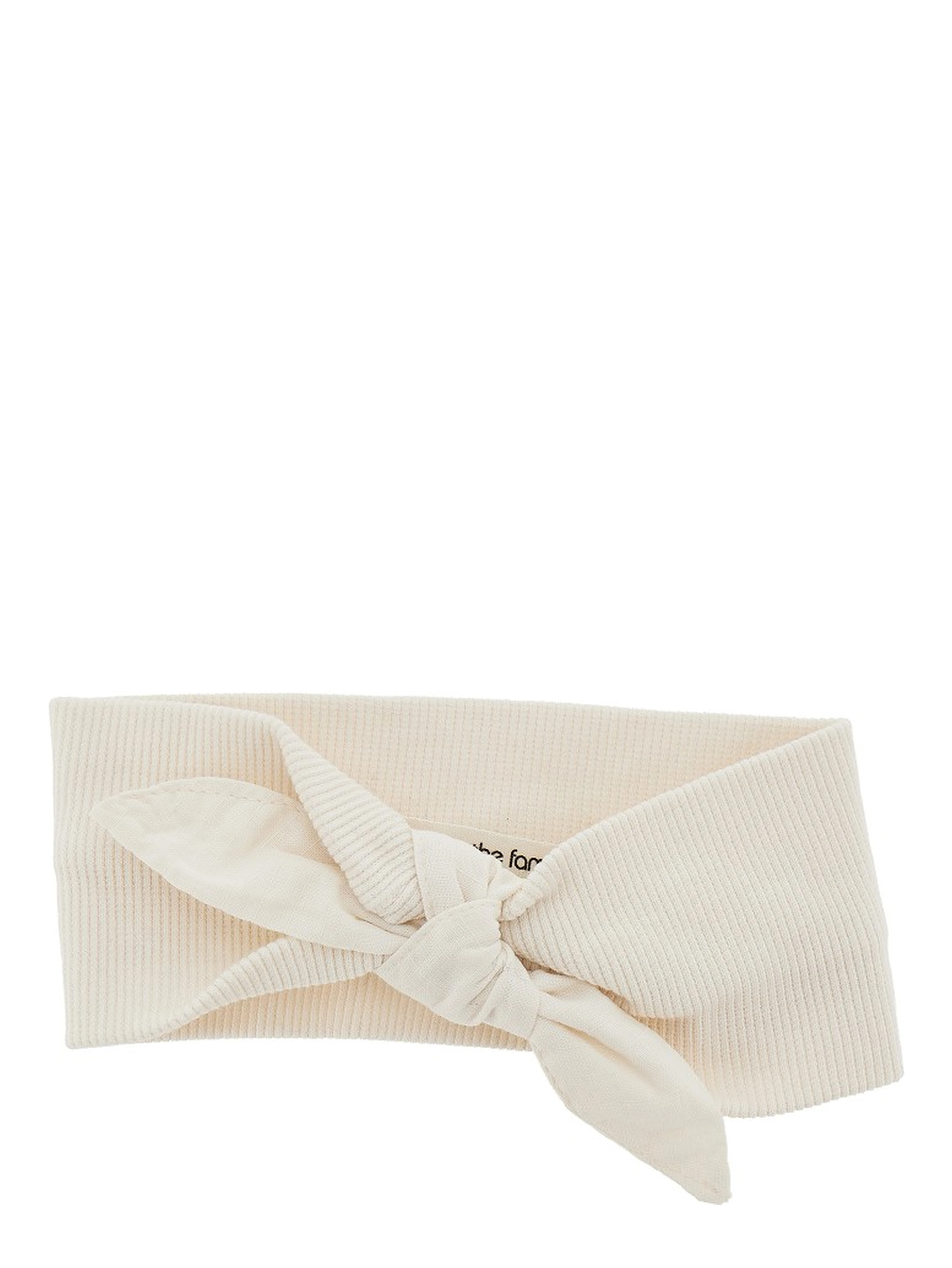 Cotton headband with bow