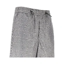 Cotton-blend bermuda shorts