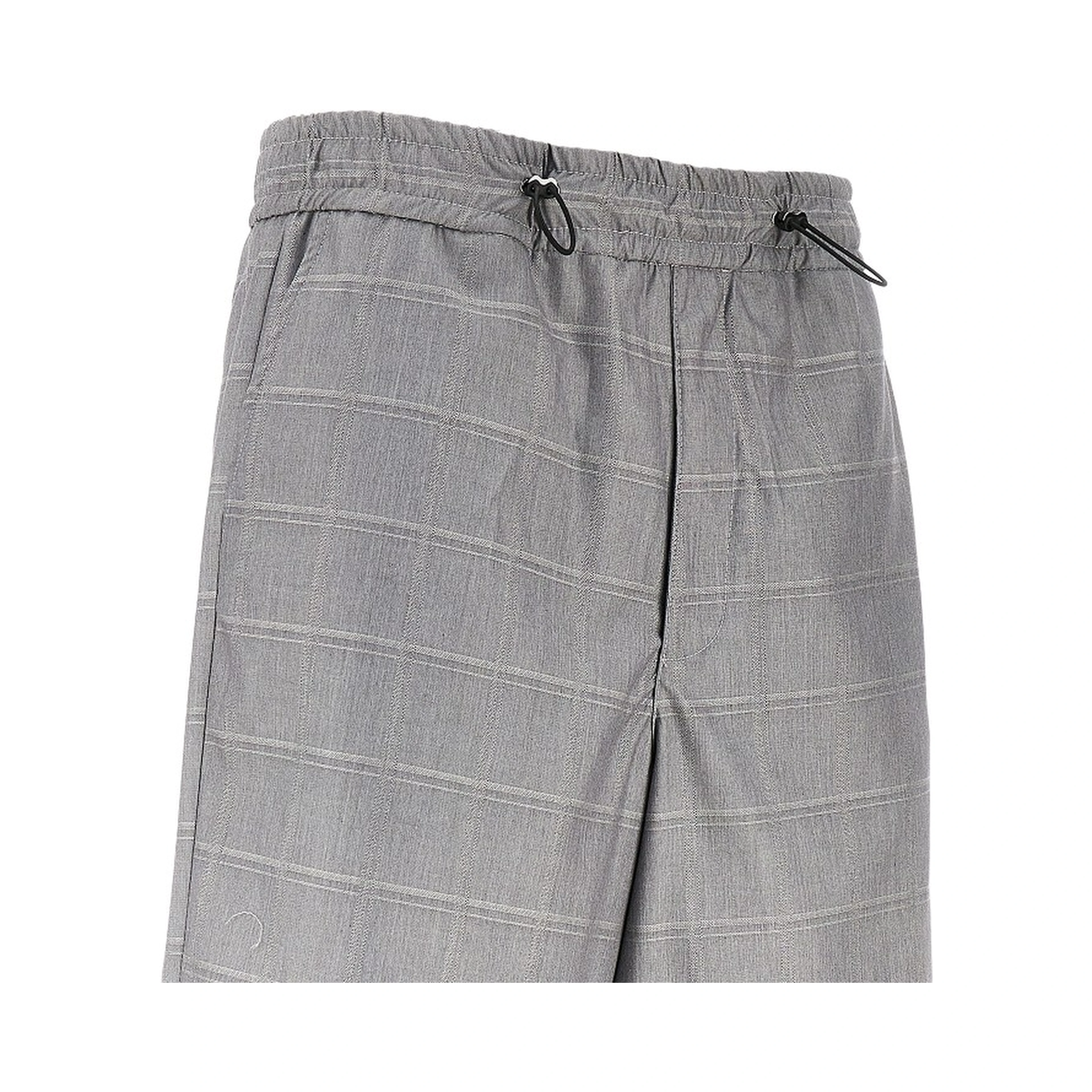 Cotton-blend bermuda shorts