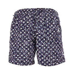 'Isola di Gaiola' printed swim shorts