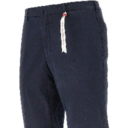 'Evoluto' stretch twill pants