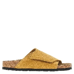 'Solana'  suede leather slides