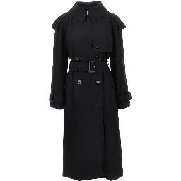 'Fitzrovia' gabardine trench coat