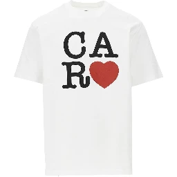 'Car Heart' print T-shirt
