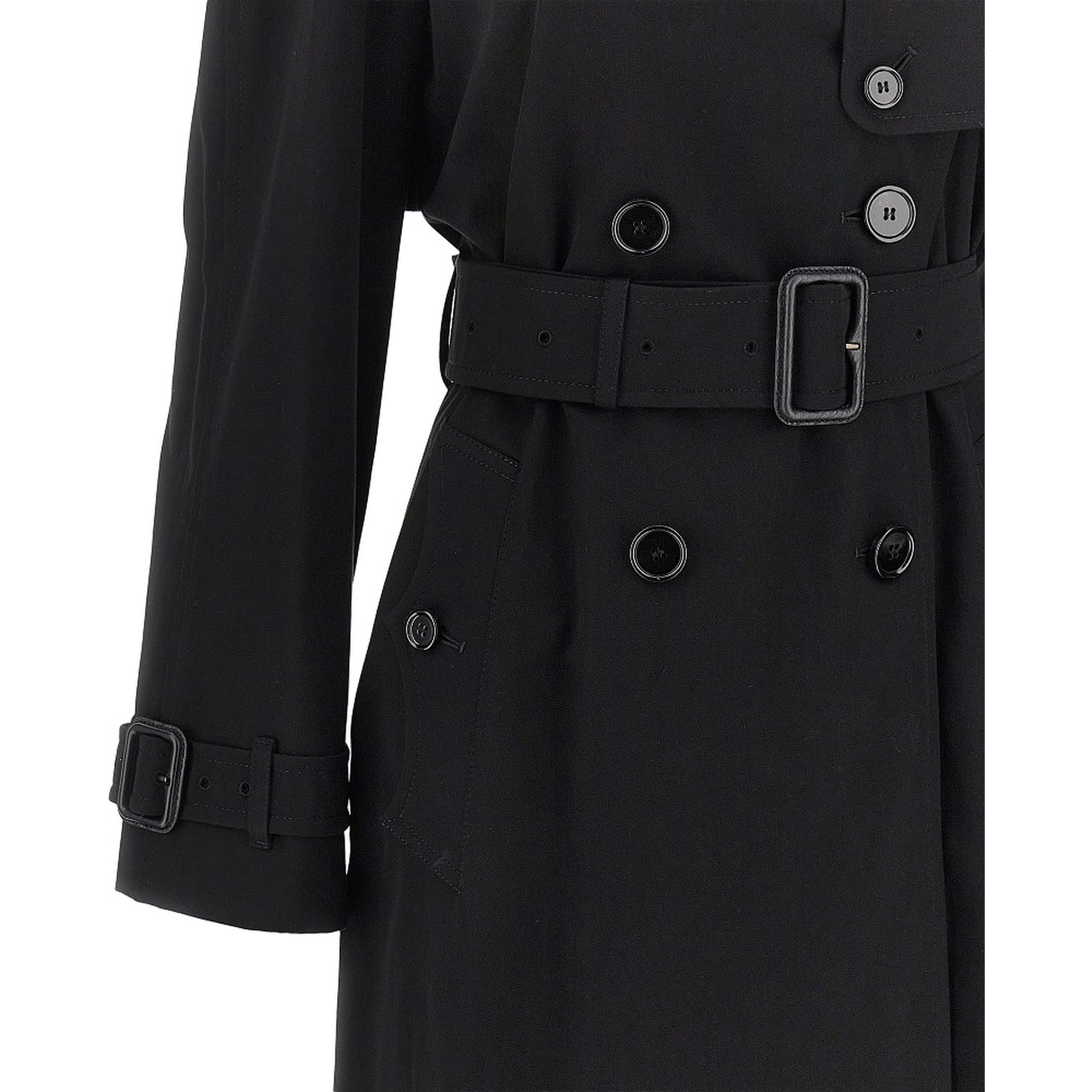'Fitzrovia' gabardine trench coat