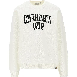 'Deck' cotton crewneck sweater