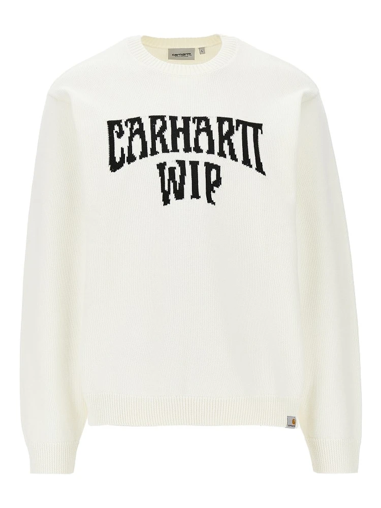 'Deck' cotton crewneck sweater