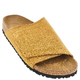 'Solana'  suede leather slides
