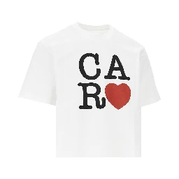 'Car Heart' print T-shirt