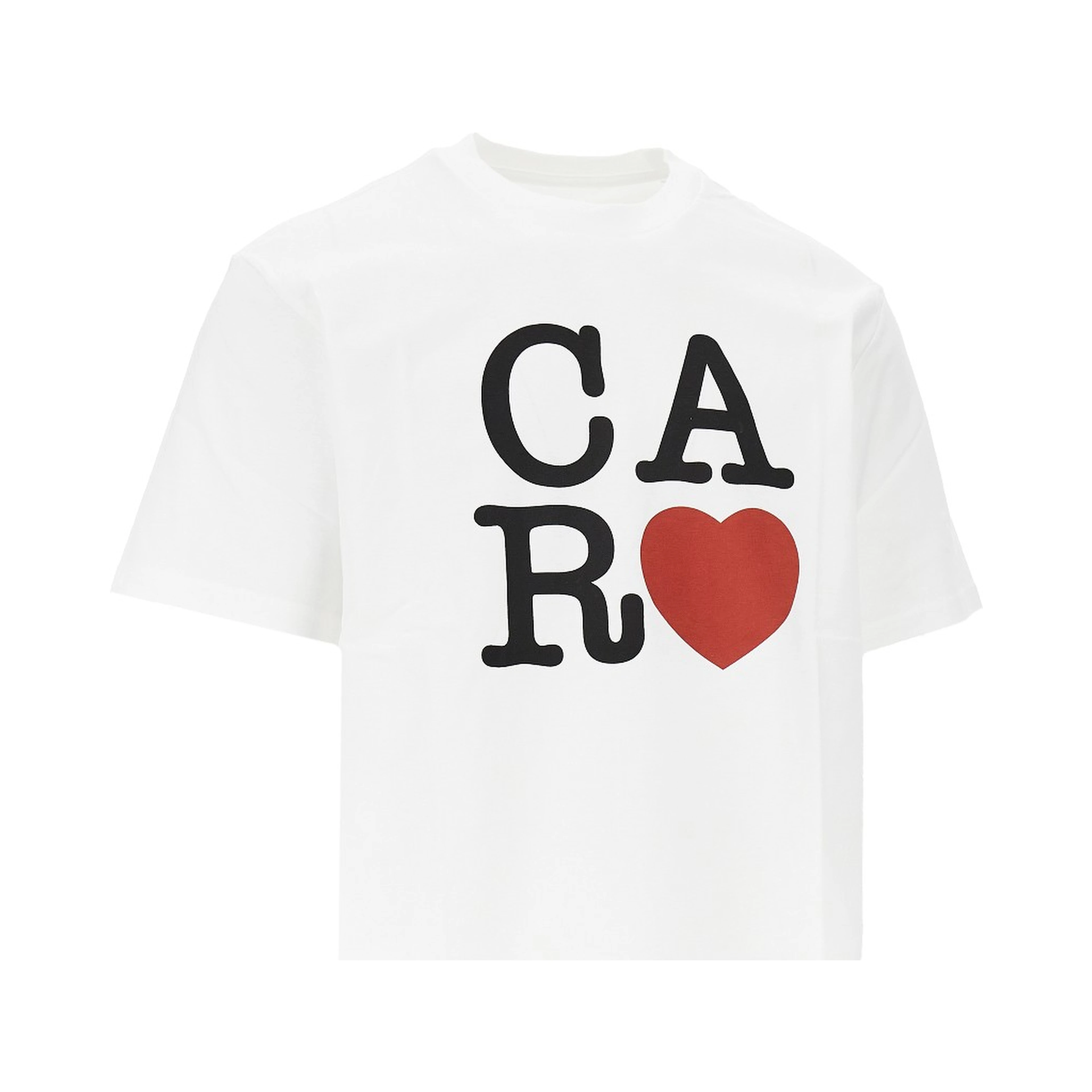 'Car Heart' print T-shirt