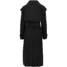 'Fitzrovia' gabardine trench coat