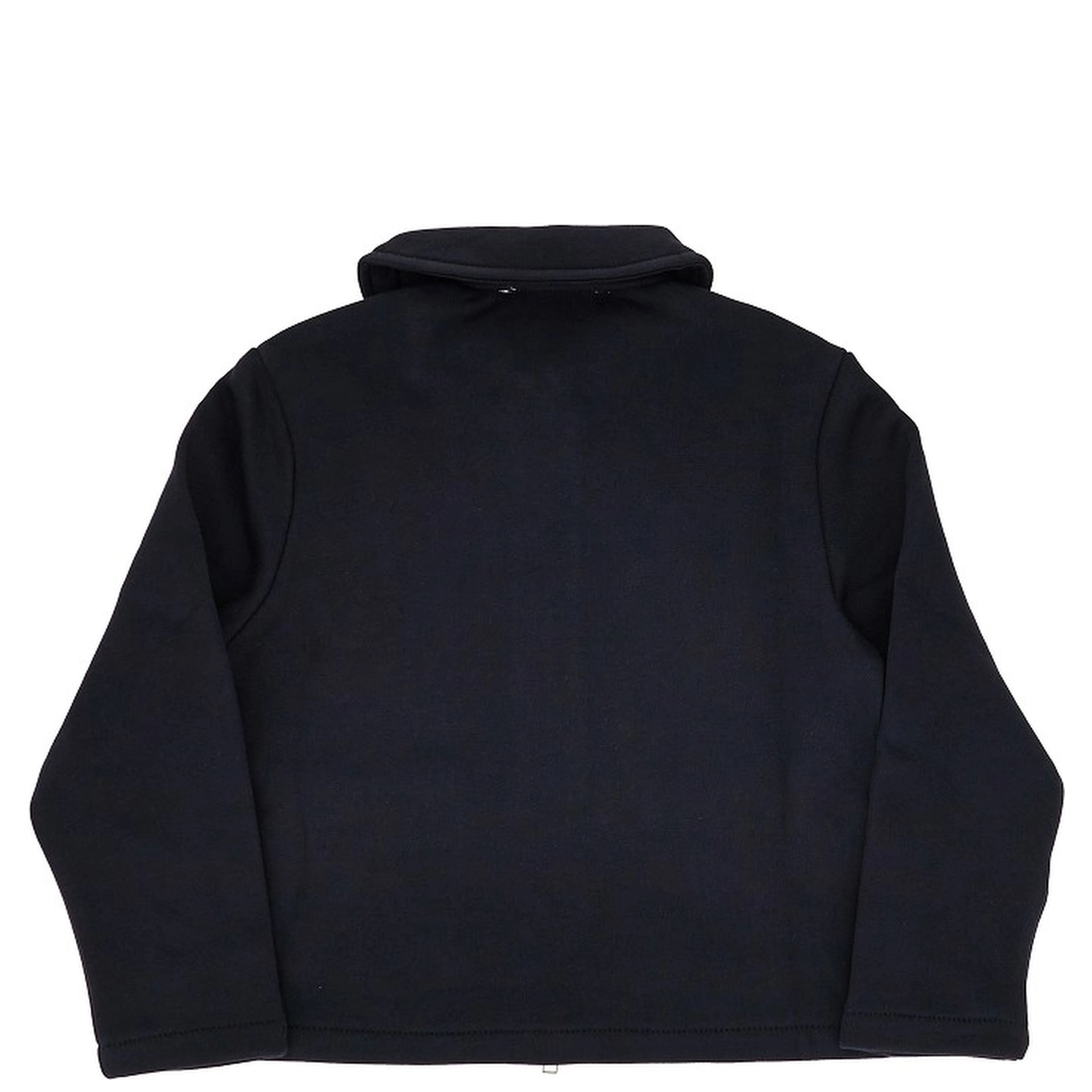 Full-zip sweatshirt with collar