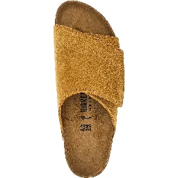 'Solana'  suede leather slides