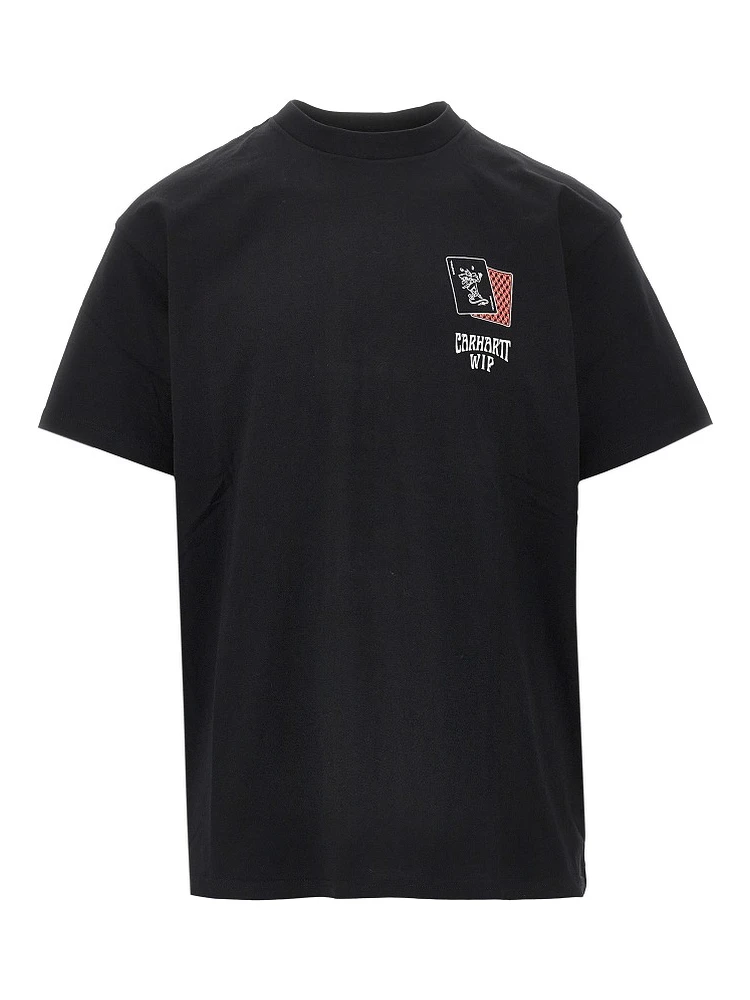 'Playing Card' print T-shirt