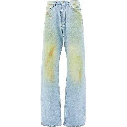 Stained effect Relaxed Fit jeans